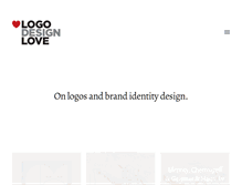 Tablet Screenshot of logodesignlove.com